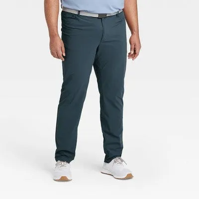 New - Men's Big & Tall Golf Pants - All in Motion Navy 34x34