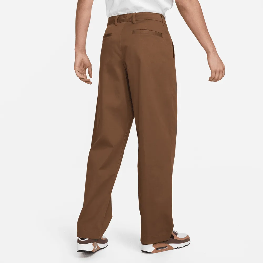 Nike Life Brown Unlined Cotton Chino Pants