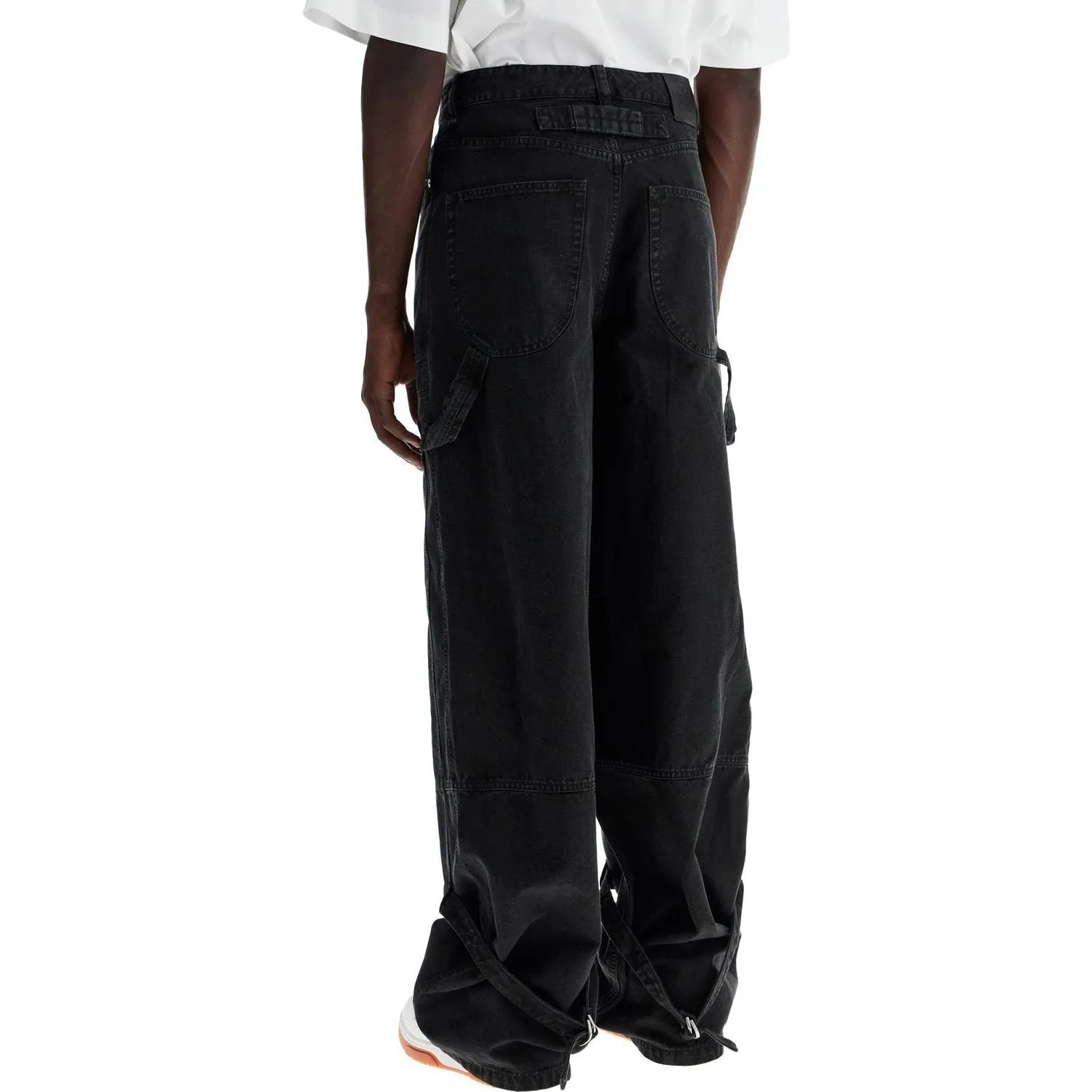 Off-White carpenter canvas pants in  cotton