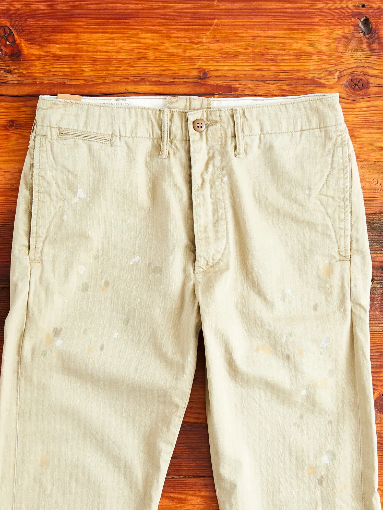 Officer Chino Pants in Vintage Khaki