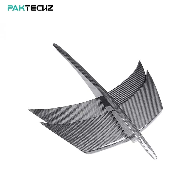 PAKTECHZ Carbon Fiber Front Hood Vent Trim for Ferrari F8 Tributo / Spider