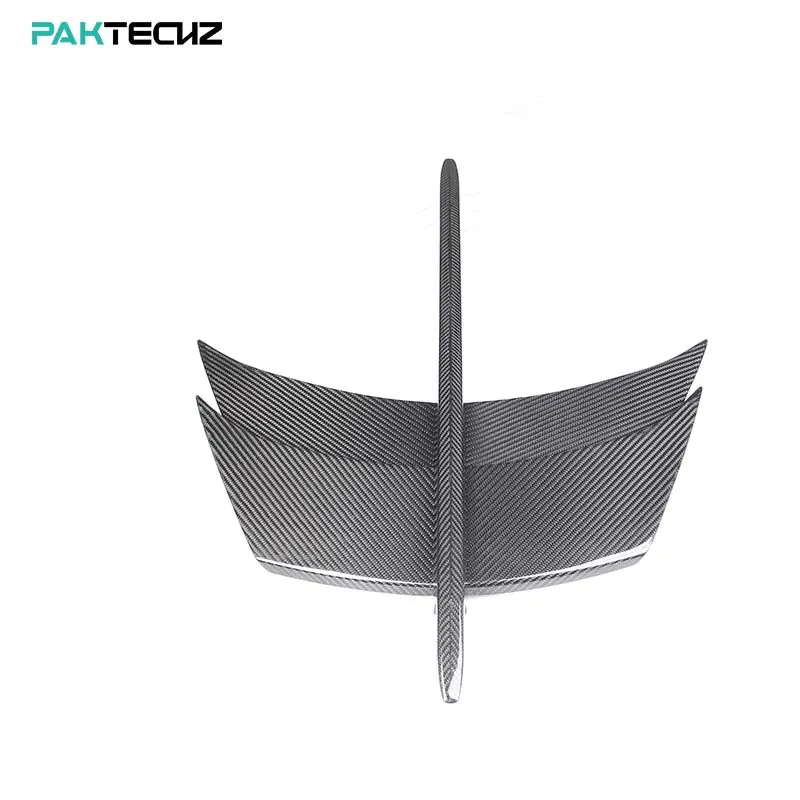 PAKTECHZ Carbon Fiber Front Hood Vent Trim for Ferrari F8 Tributo / Spider