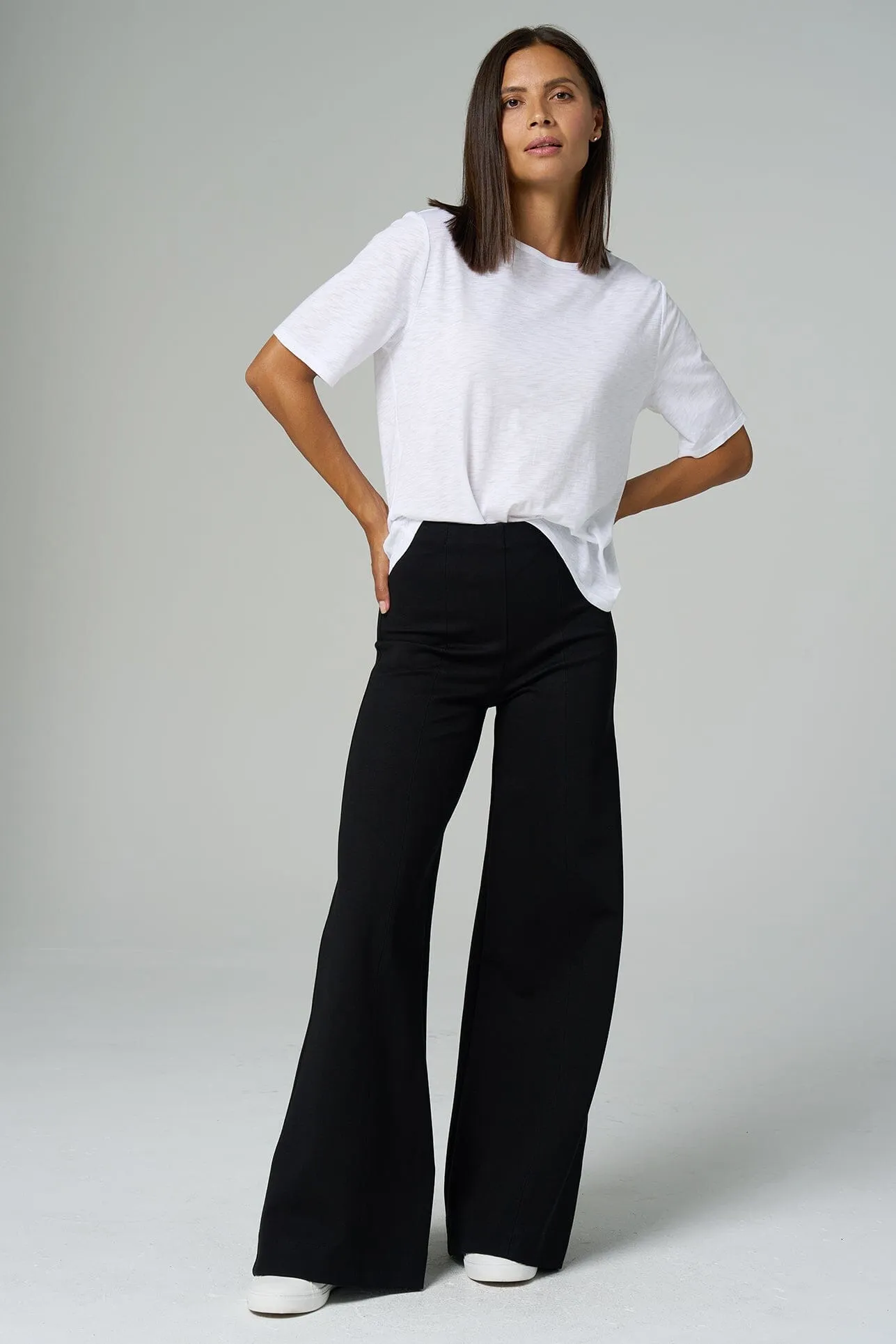 Perfect Ponte Wide Leg Pant