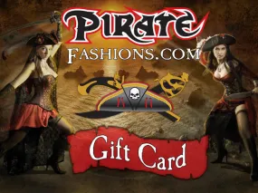 Pirate Fashions Gift Card