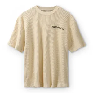 Pleasures Men's Neutral Thermal Shirt Matcha