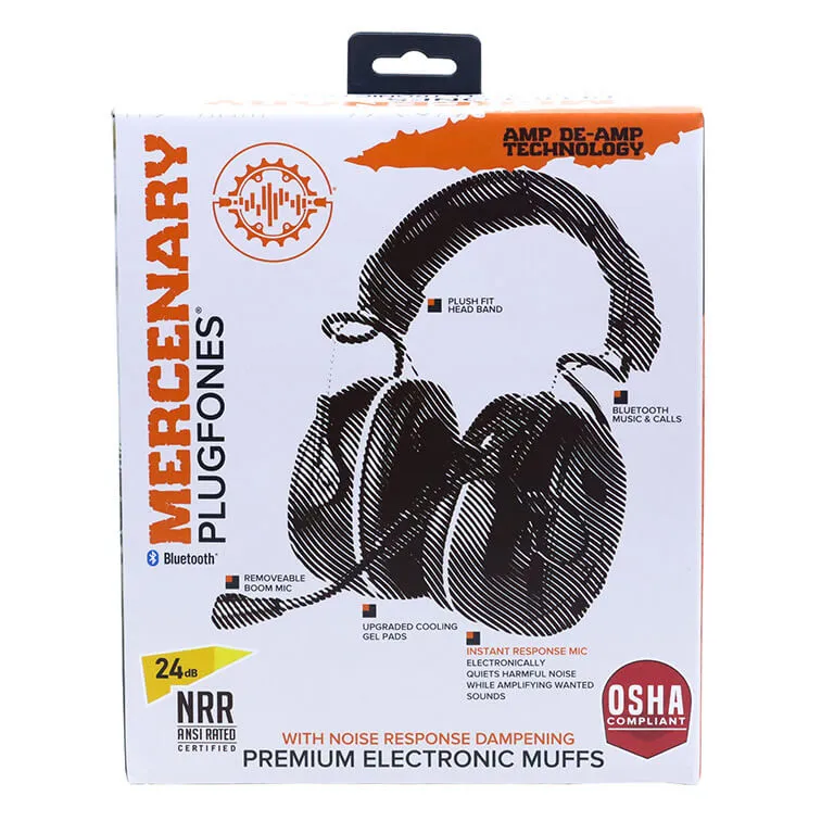 Plugfones MERCENARY Bluetooth Tactical Headset