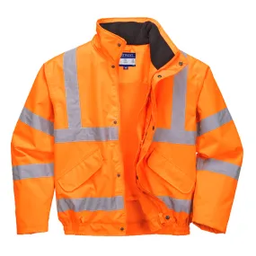 Portwest RT62 Hi-Vis Breathable Waterproof Bomber Jacket