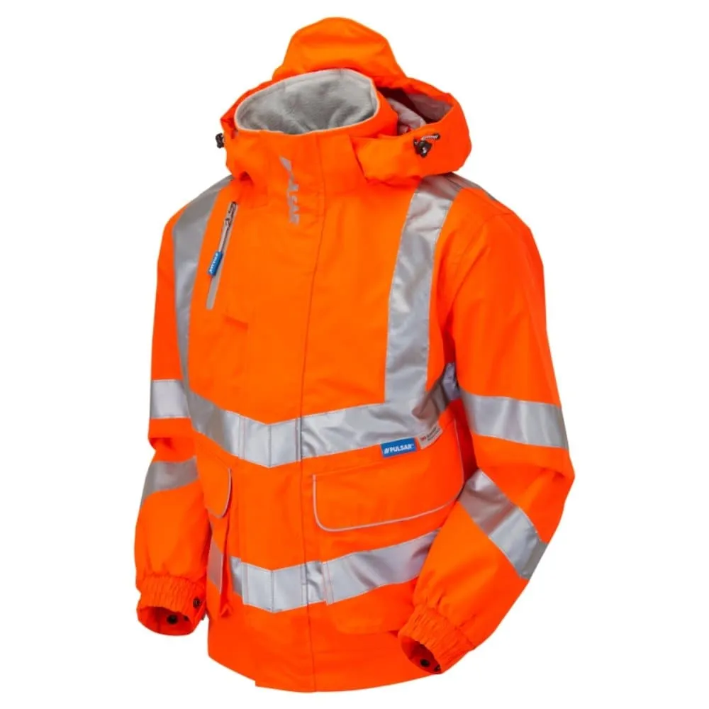 PULSAR PR515 Hi-Vis Rail Spec Unlined Bomber Jacket