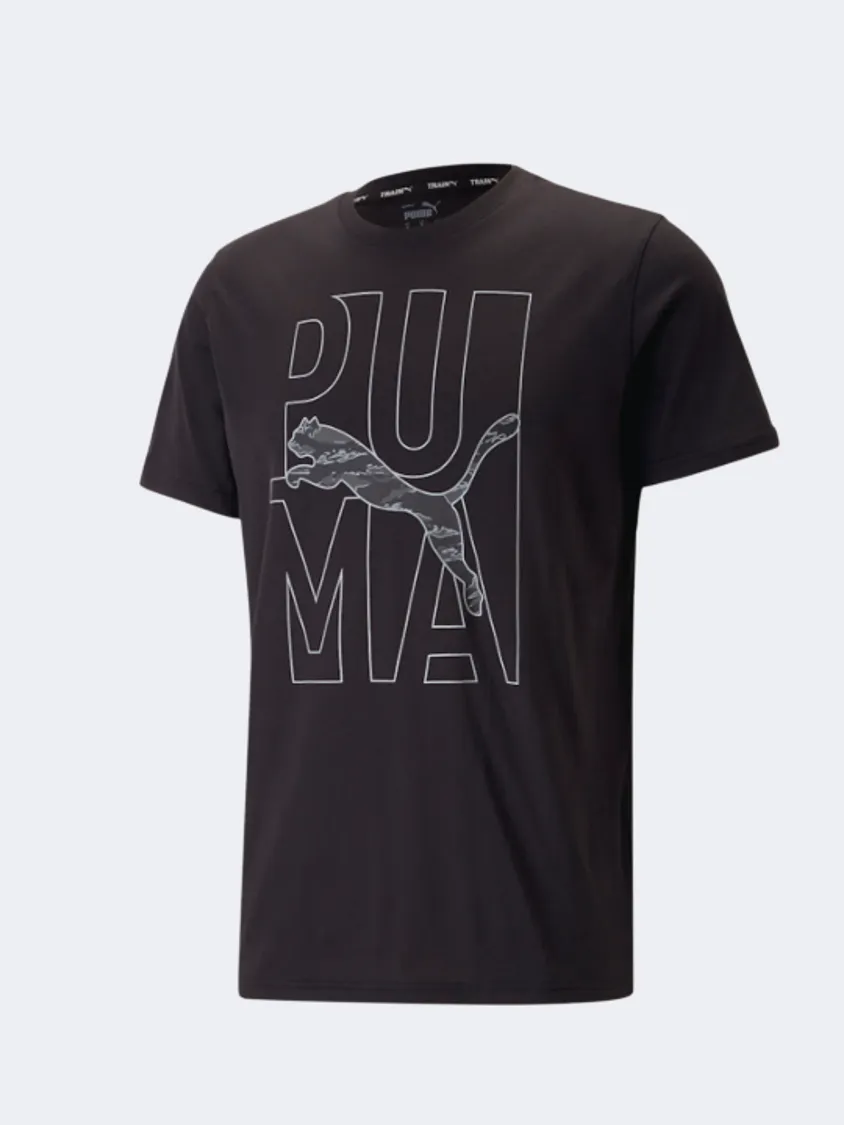 Puma Graphic Tee Concept Men Lifestyle T-Shirt Black