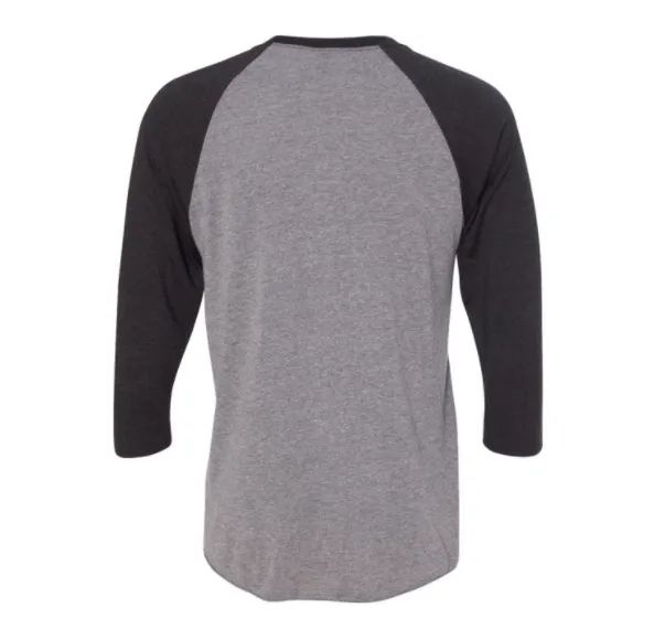 Raglan Tri-Blend 3/4 Sleeve Baseball Shirt