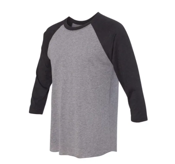 Raglan Tri-Blend 3/4 Sleeve Baseball Shirt