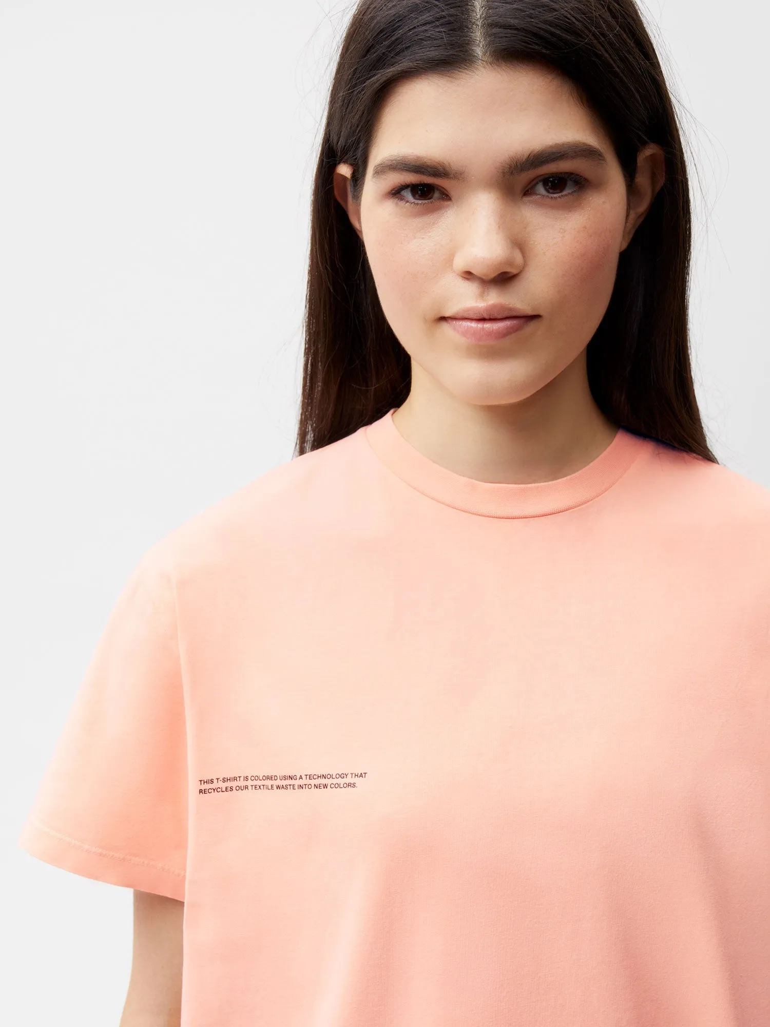 Re-Color T-shirt—apricot orange