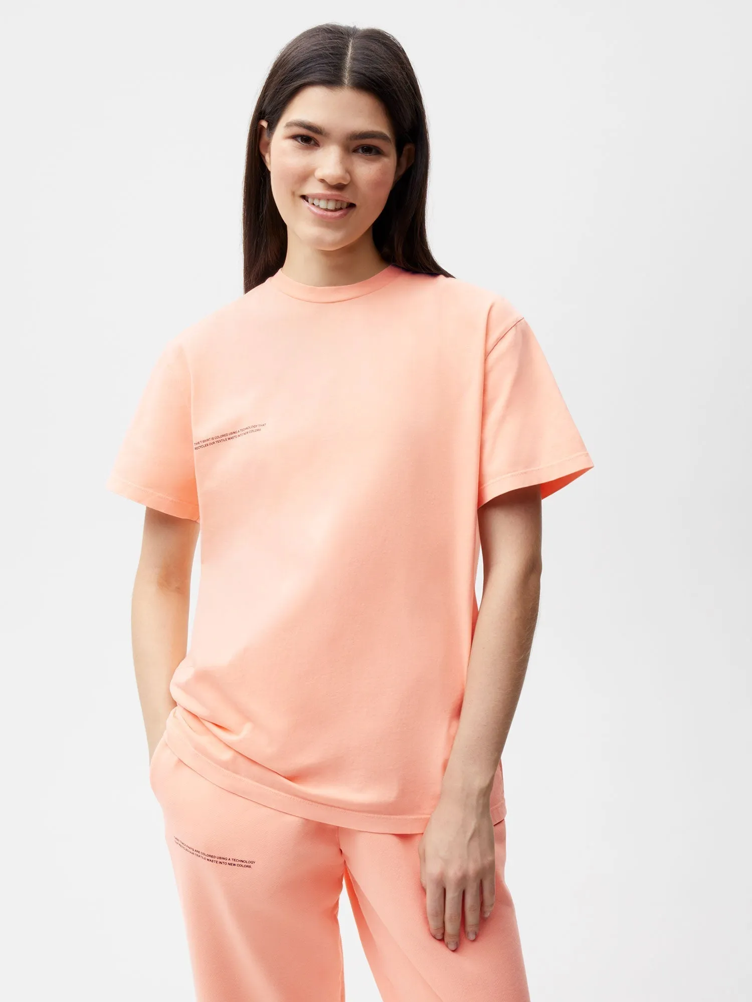 Re-Color T-shirt—apricot orange