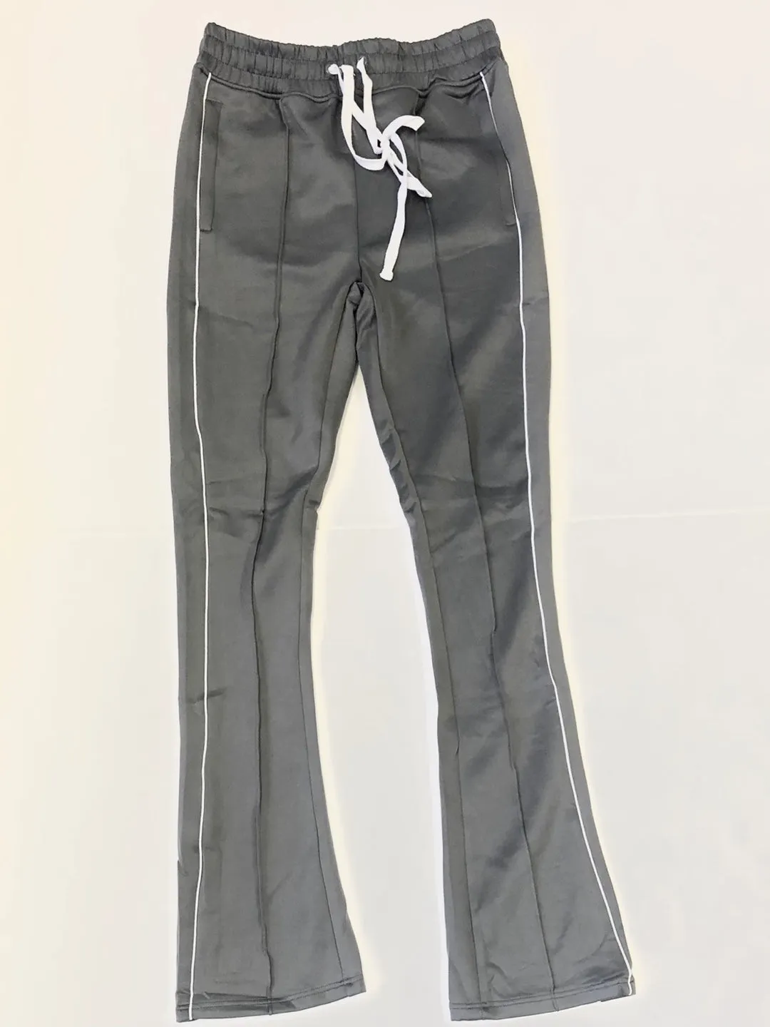 REBEL MINDS Men Stacked Track Pants