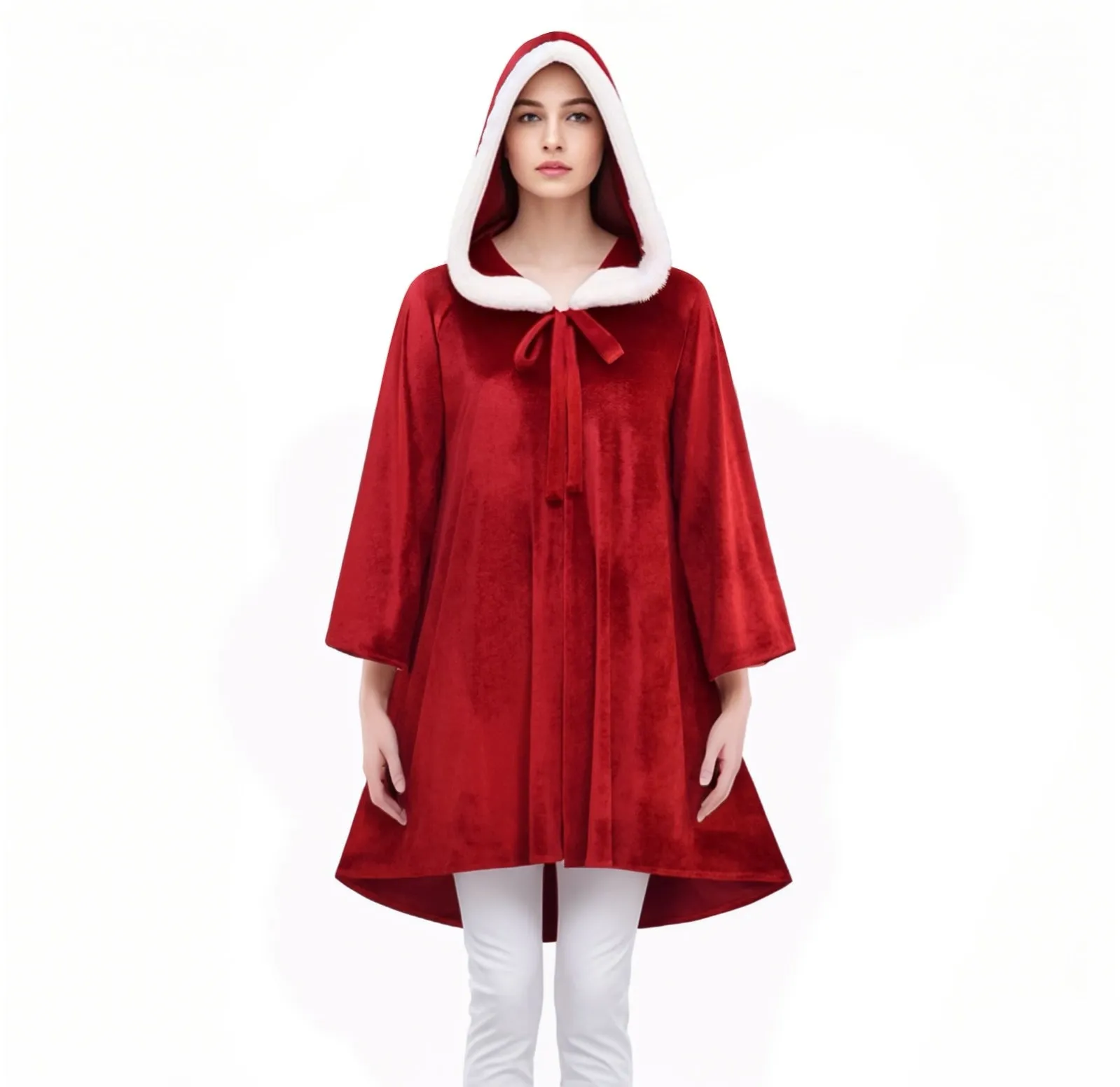 Red One Christmas Costume Suit  Who Cosplay Suit Poncho Adult Poncho Tennant Outfit ACcosplay