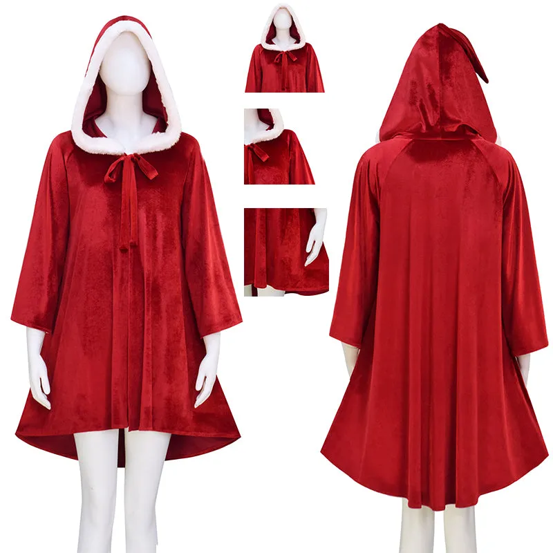 Red One Christmas Costume Suit  Who Cosplay Suit Poncho Adult Poncho Tennant Outfit ACcosplay