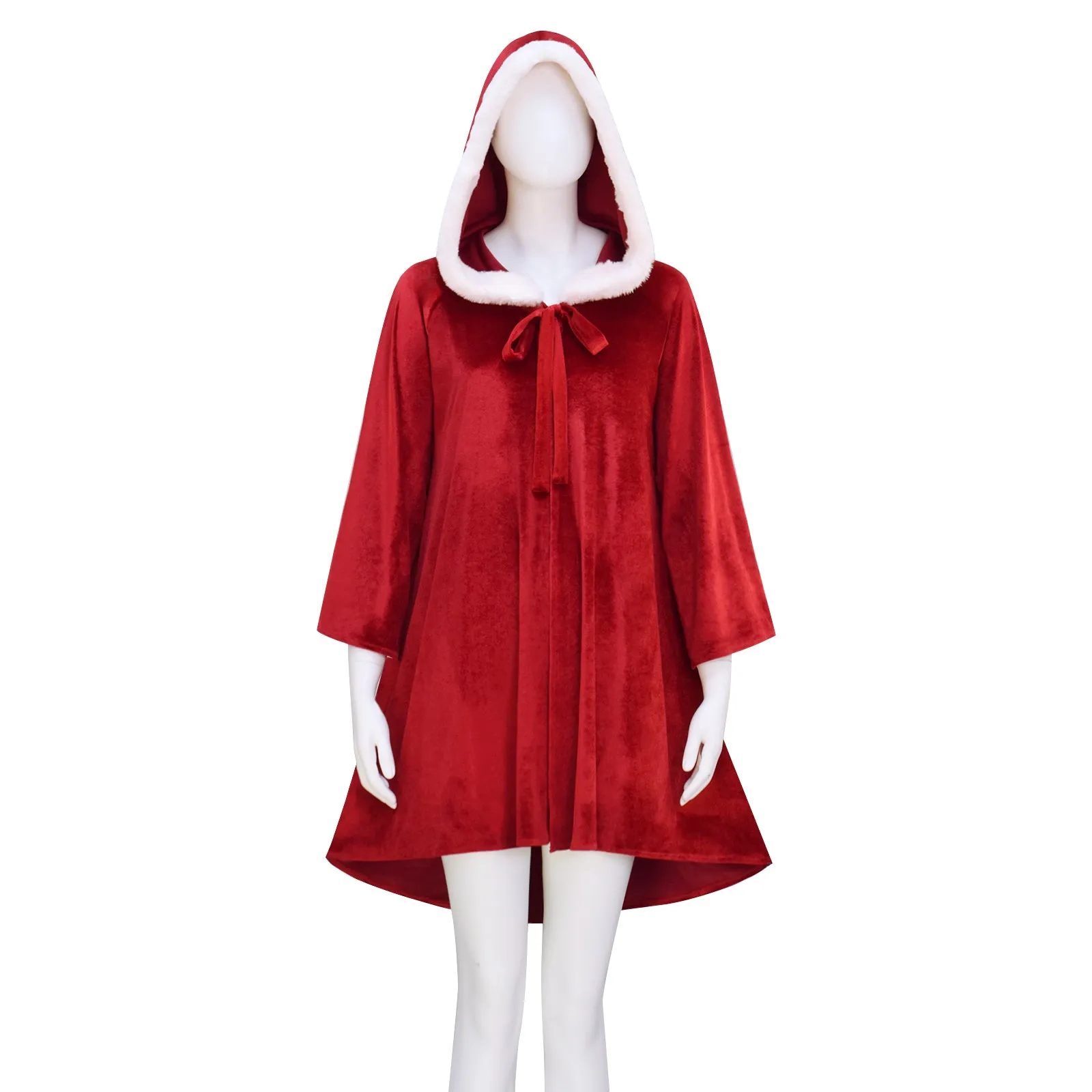 Red One Christmas Costume Suit  Who Cosplay Suit Poncho Adult Poncho Tennant Outfit ACcosplay