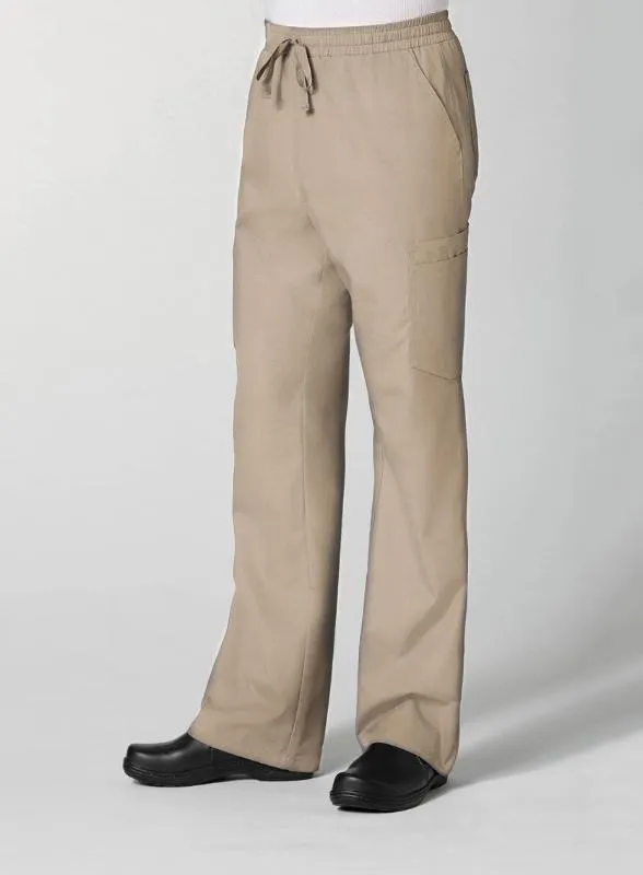 Red Panda Men’s Full Elastic 10-Pocket Cargo Scrub Pant