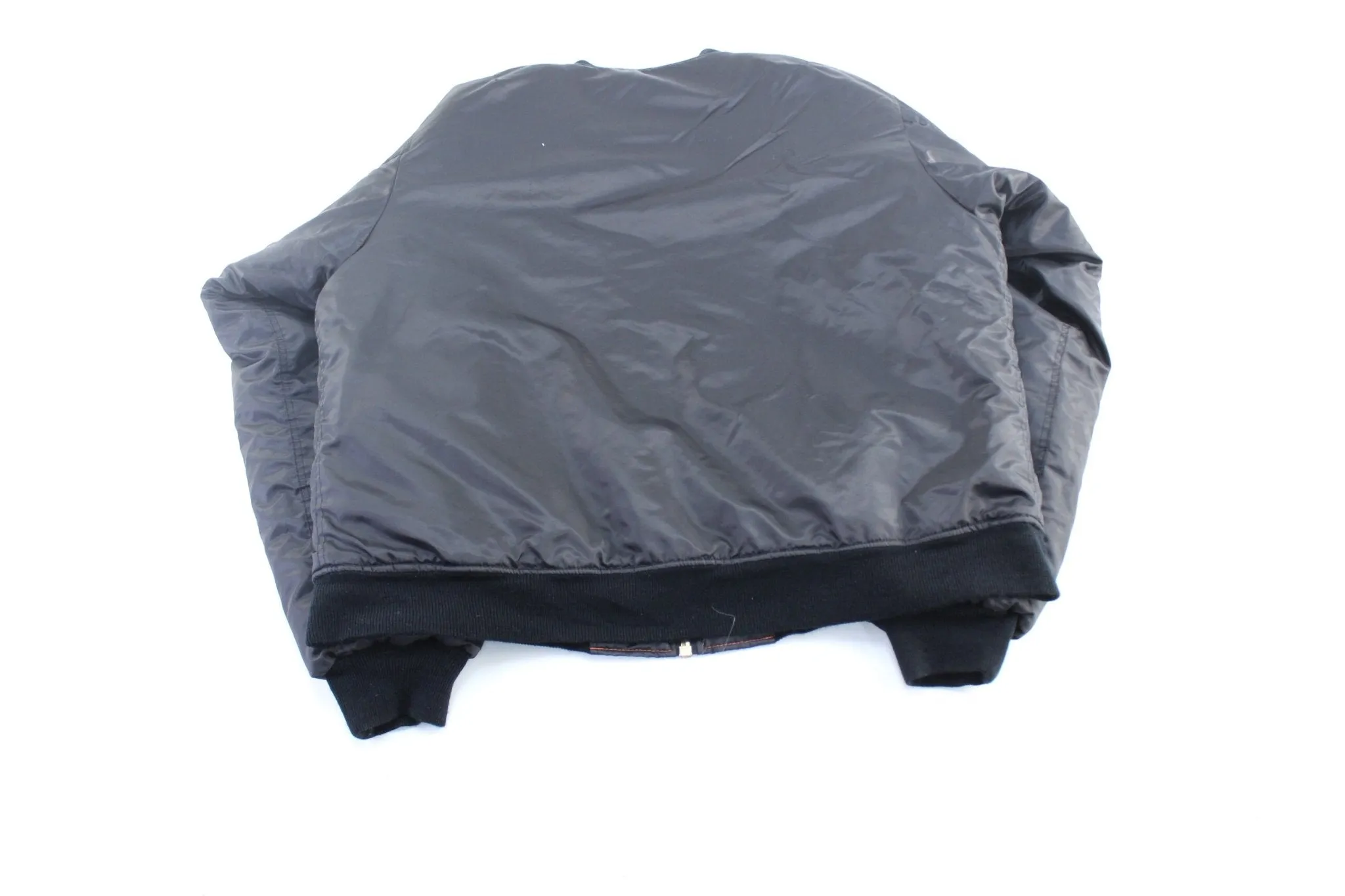 Rothco Intermediate MA-1 Black & Orange Reversible Bomber Jacket