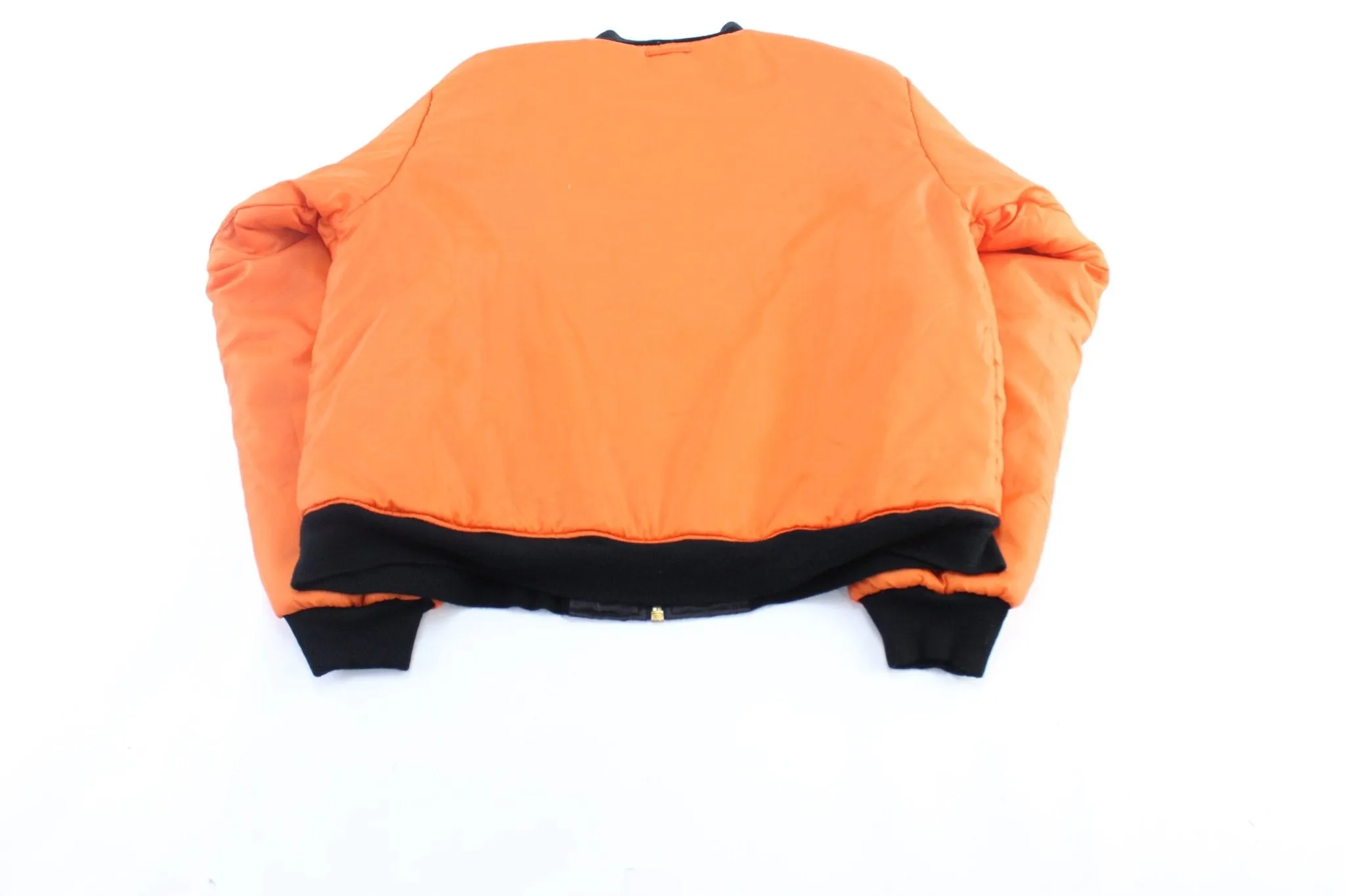 Rothco Intermediate MA-1 Black & Orange Reversible Bomber Jacket