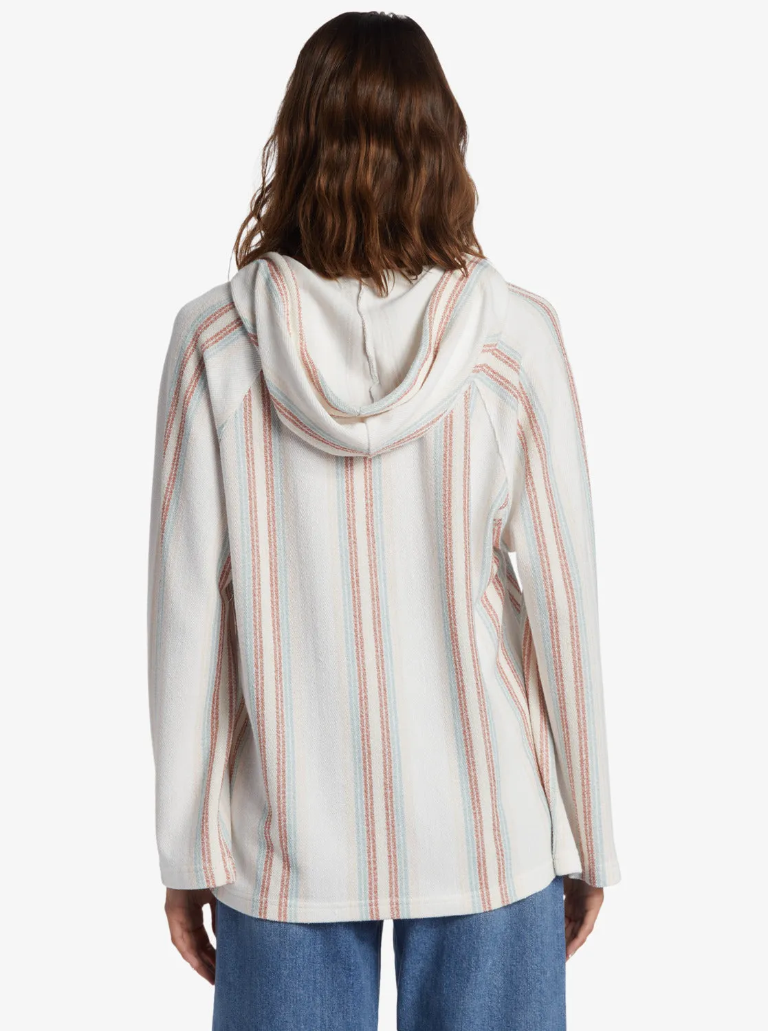 Roxy Wild And Free Sweatshirt-Bonzer Stripe Snow White