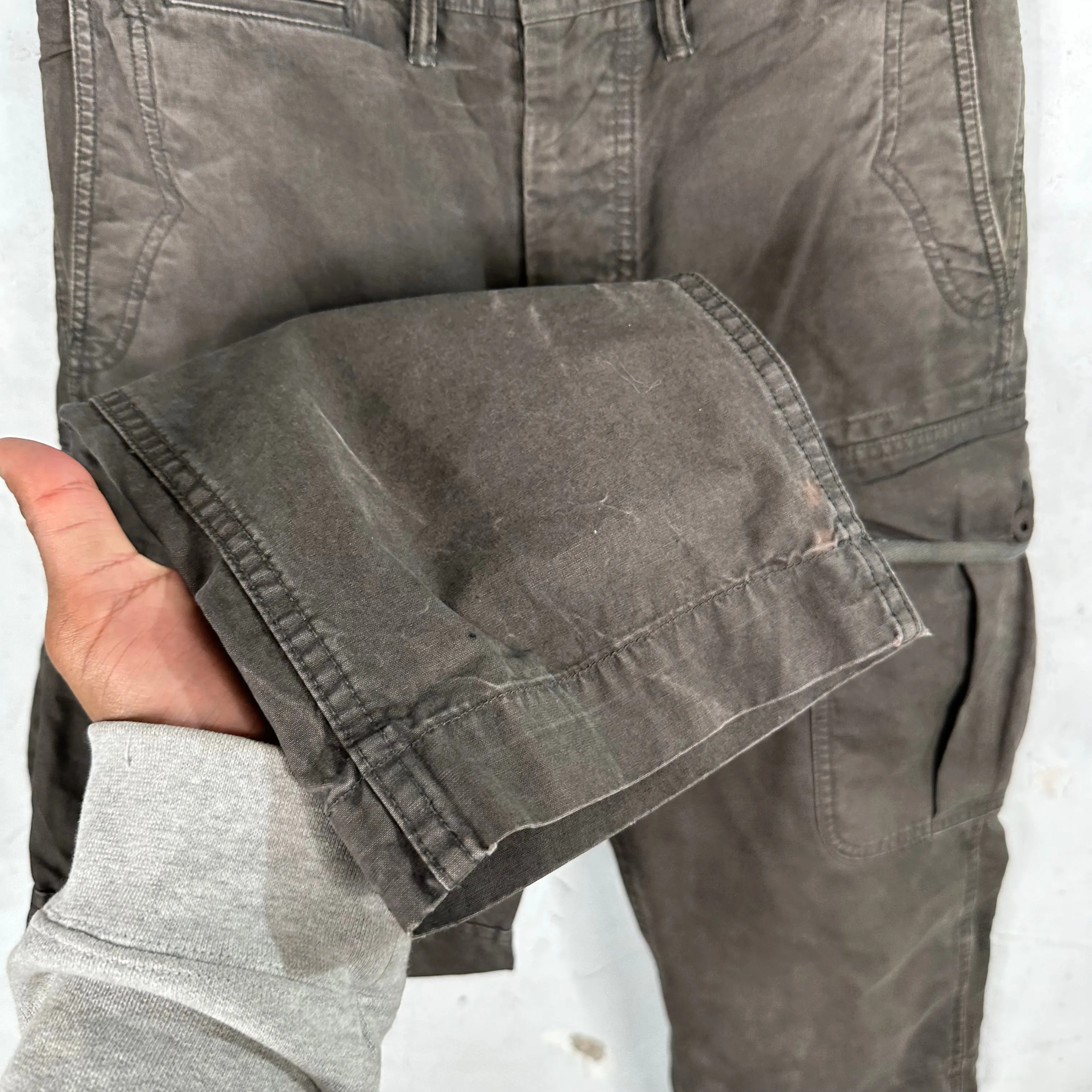 RRL Tapered Canvas Cargo Trousers