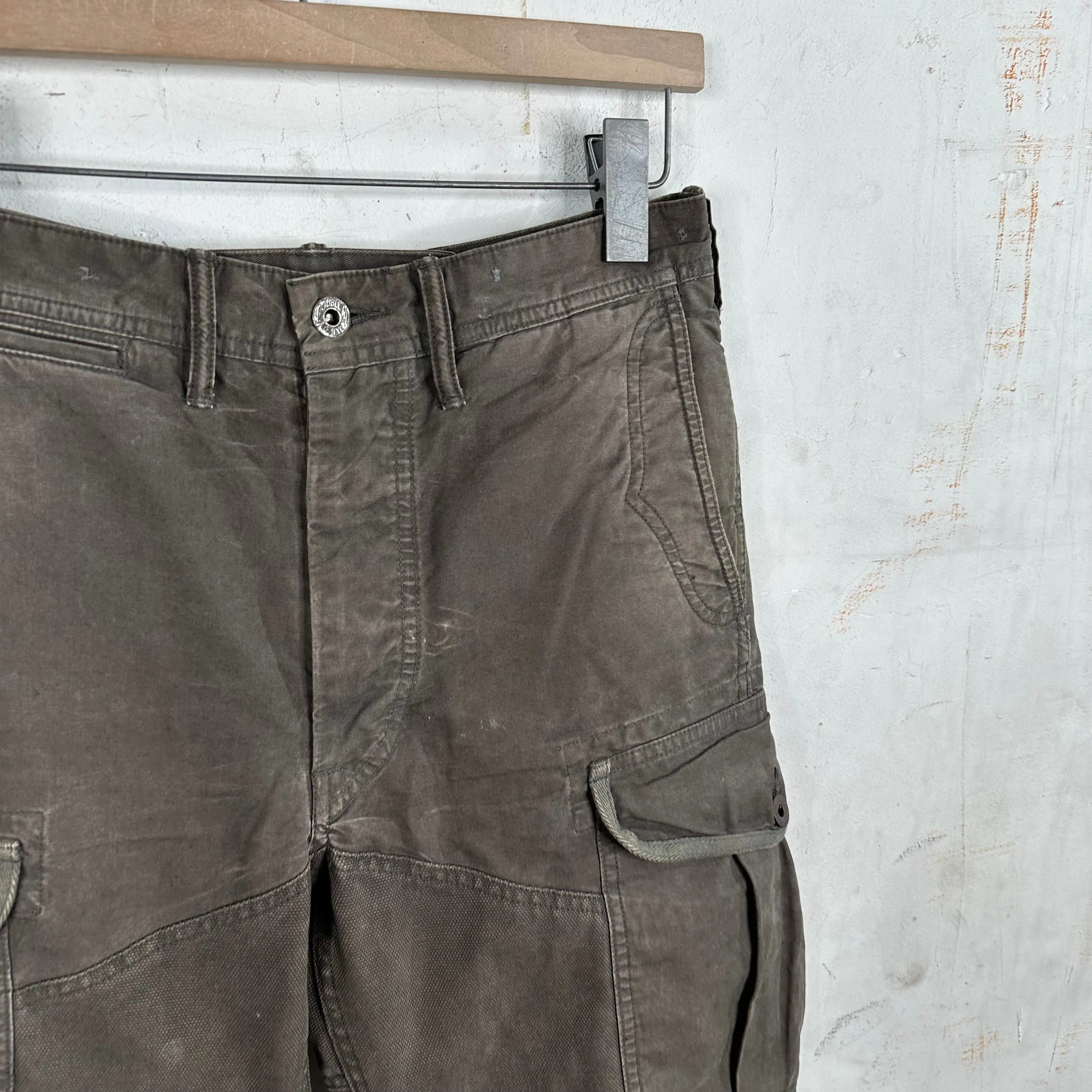 RRL Tapered Canvas Cargo Trousers