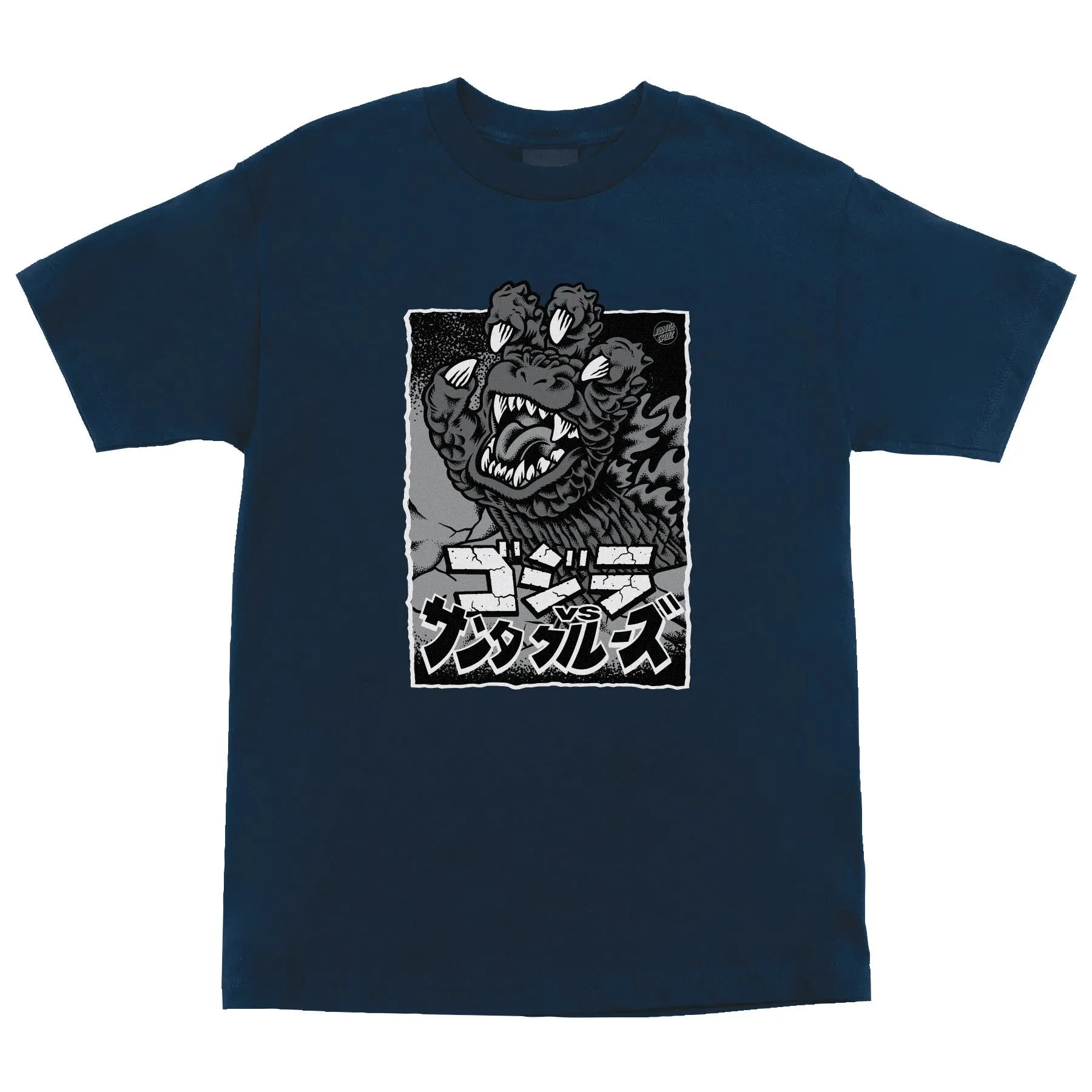 Santa Cruz x Godzilla Hand Front T-Shirt