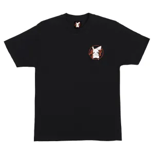 SANTA CRUZ X POKEMON PIKACHU T-SHIRT BLACK