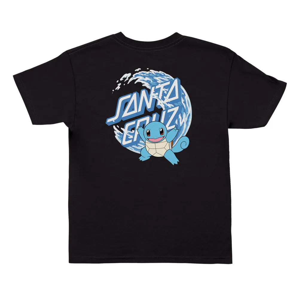 SANTA CRUZ X POKEMON WATER TYPE 1 YOUTH T-SHIRT