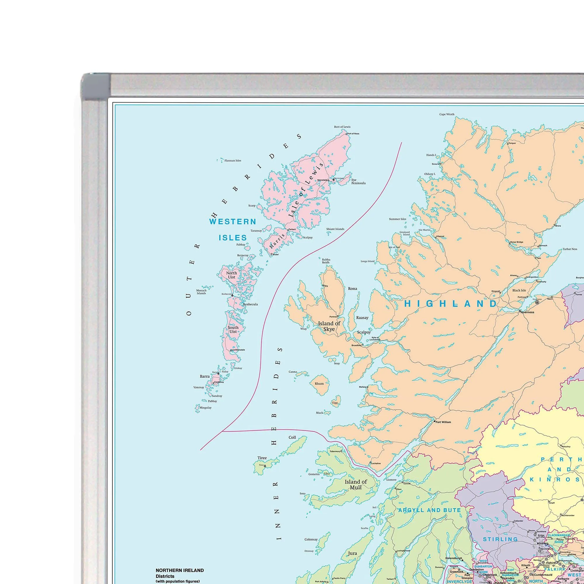 Scottish Highlands (North) - Postcode Sector Map 34