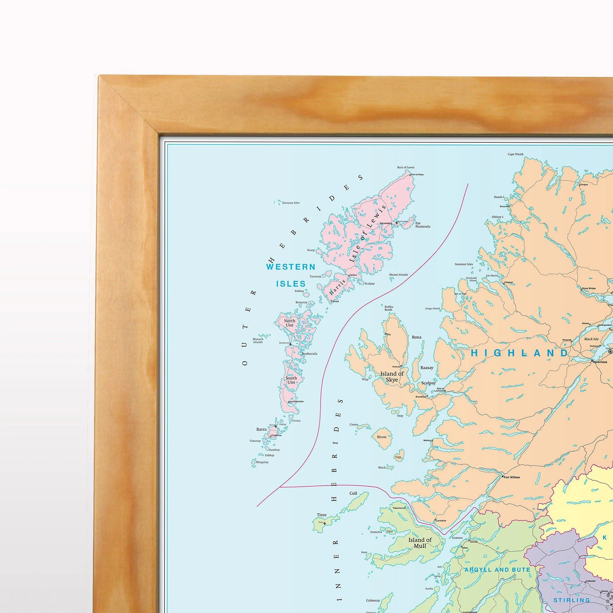 Scottish Highlands (North) - Postcode Sector Map 34