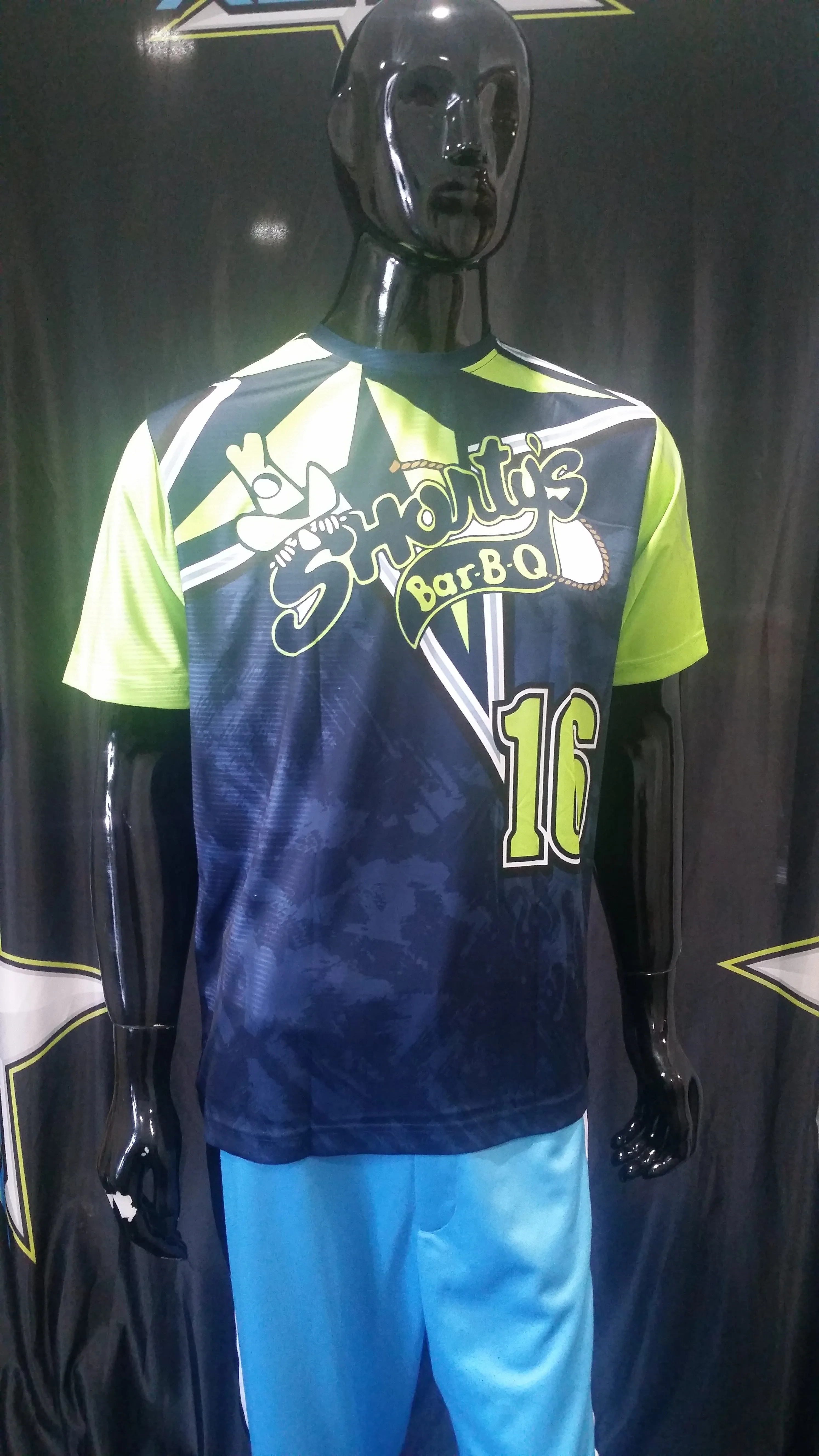 Shorty's Bar B Que - Custom Full-Dye Jersey