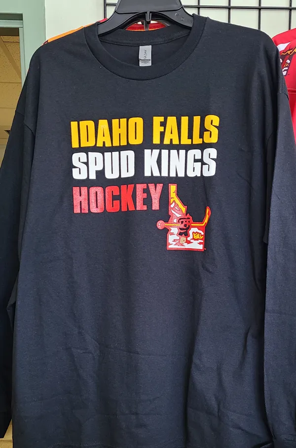 Spud Kings Black Long Sleeve Tee