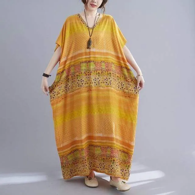 Sunrise in Cape Town Kaftan Dress