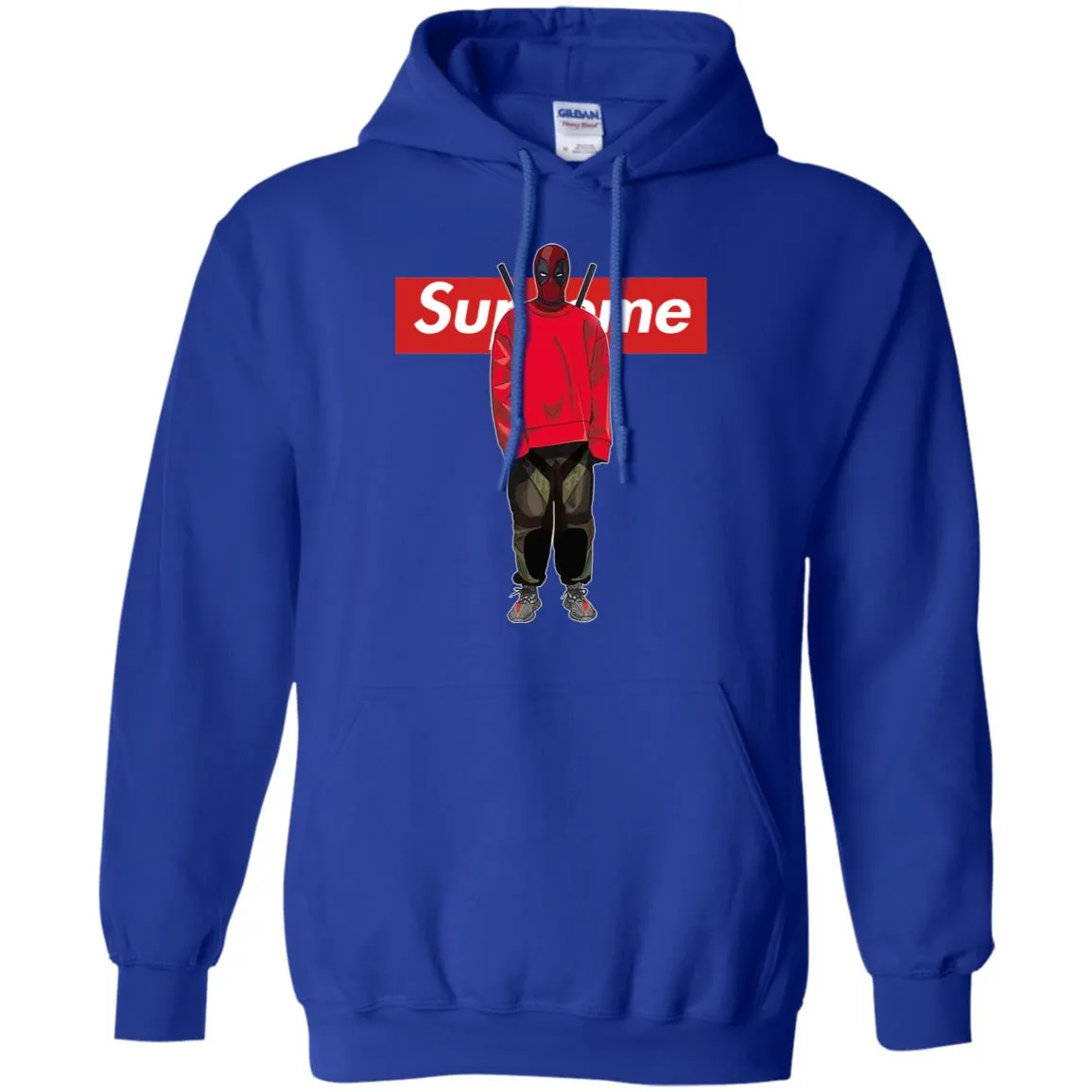 Supreme Deadpool Hiphop T-shirt Pullover Hoodie Sweatshirt