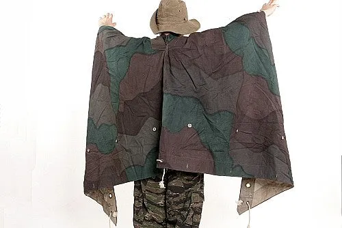 Swedish Camouflage Shelter Quarter Poncho