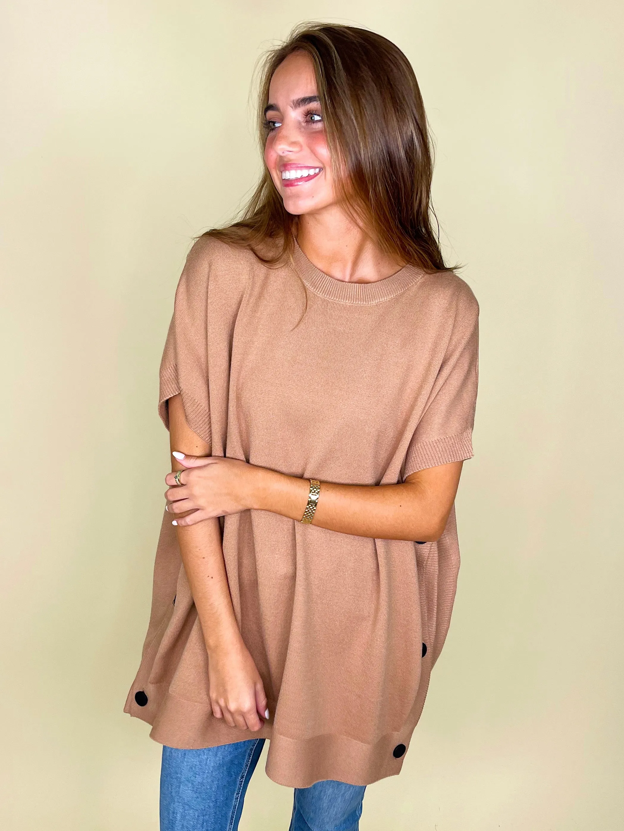 The Louise Poncho Top