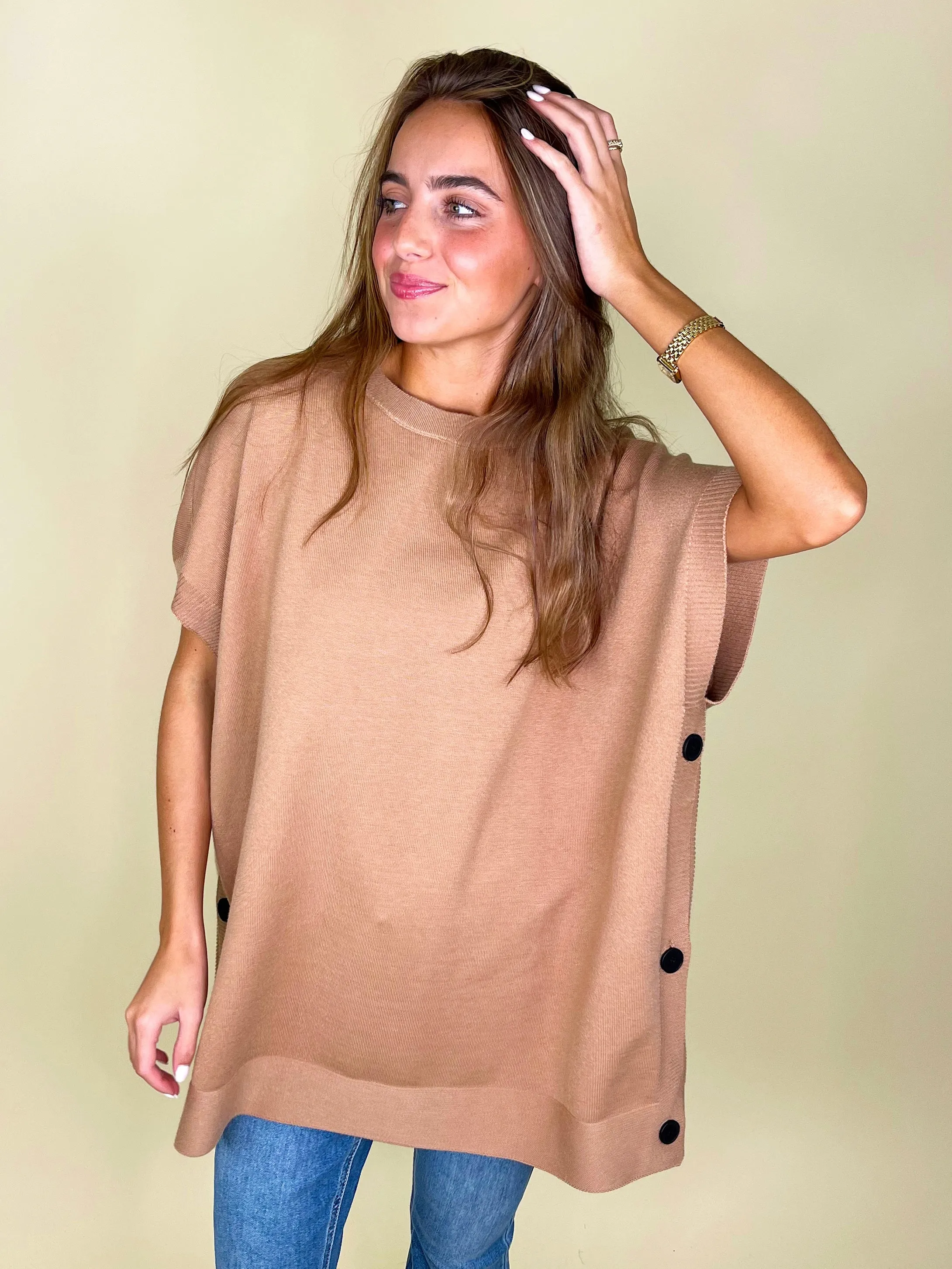 The Louise Poncho Top