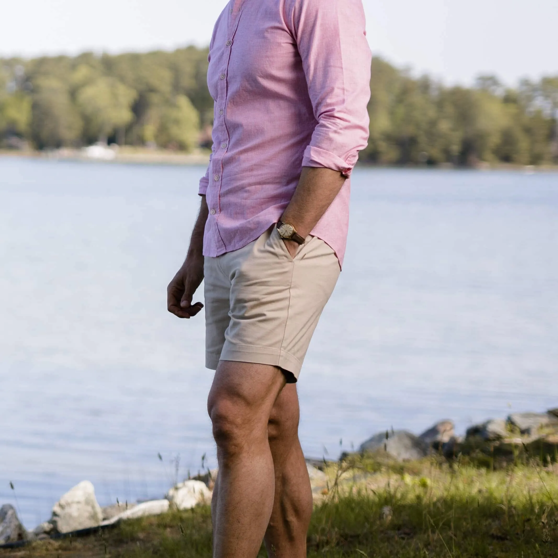 The Navy Richmond Chino Custom Short