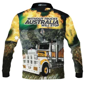 TRUCKING 10-4 Fishing Shirt - Quick Dry & UV Rated