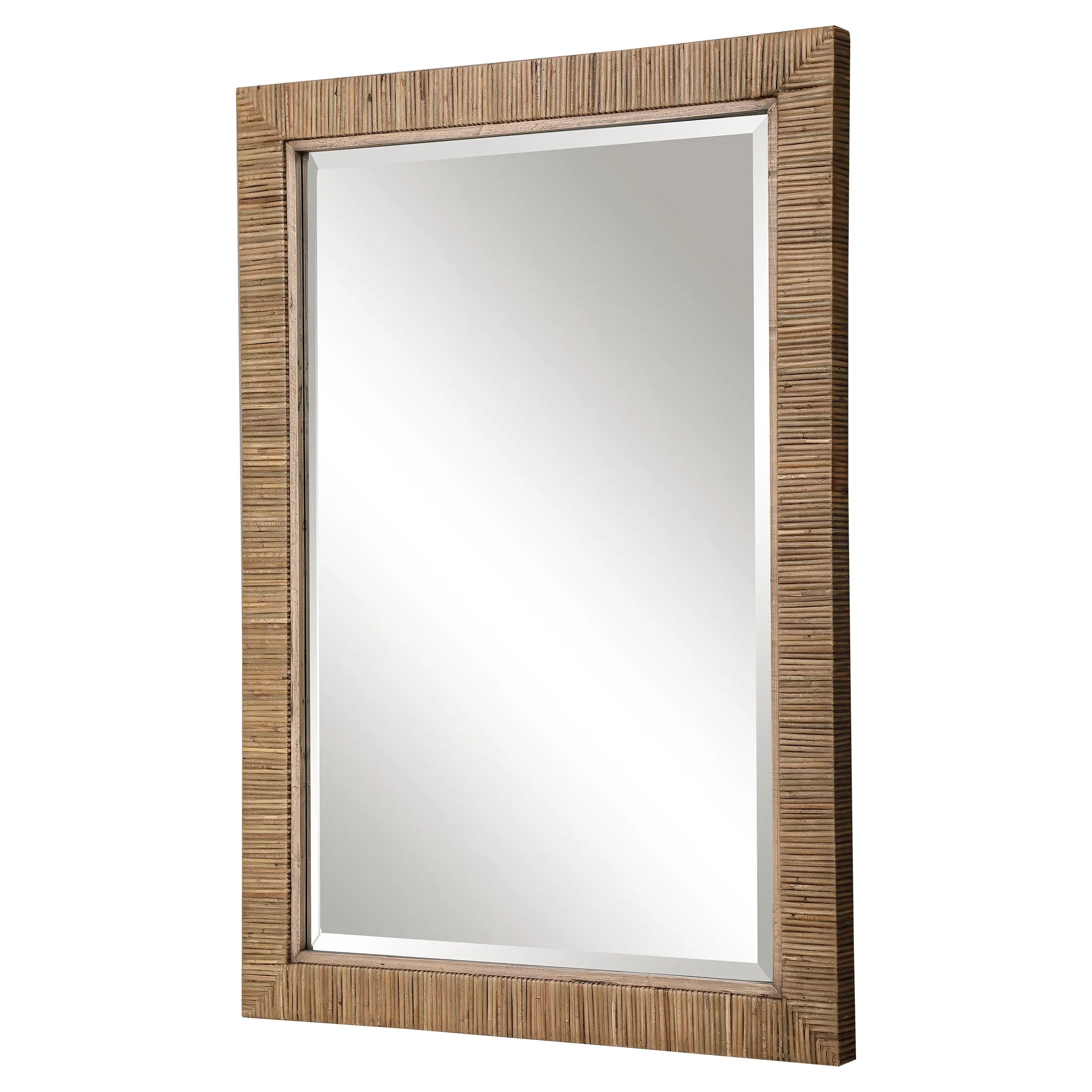 Uttermost Cape Natural Rattan Mirror