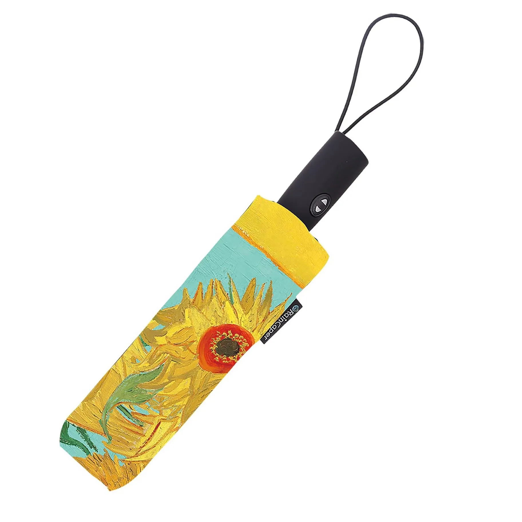 van Gogh Sunflowers Folding Travel Umbrella