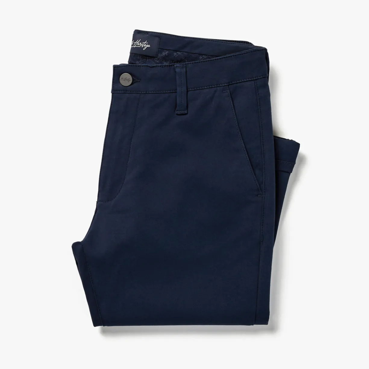 Verona Slim Leg Chino Pants In Night Sky High Flyer