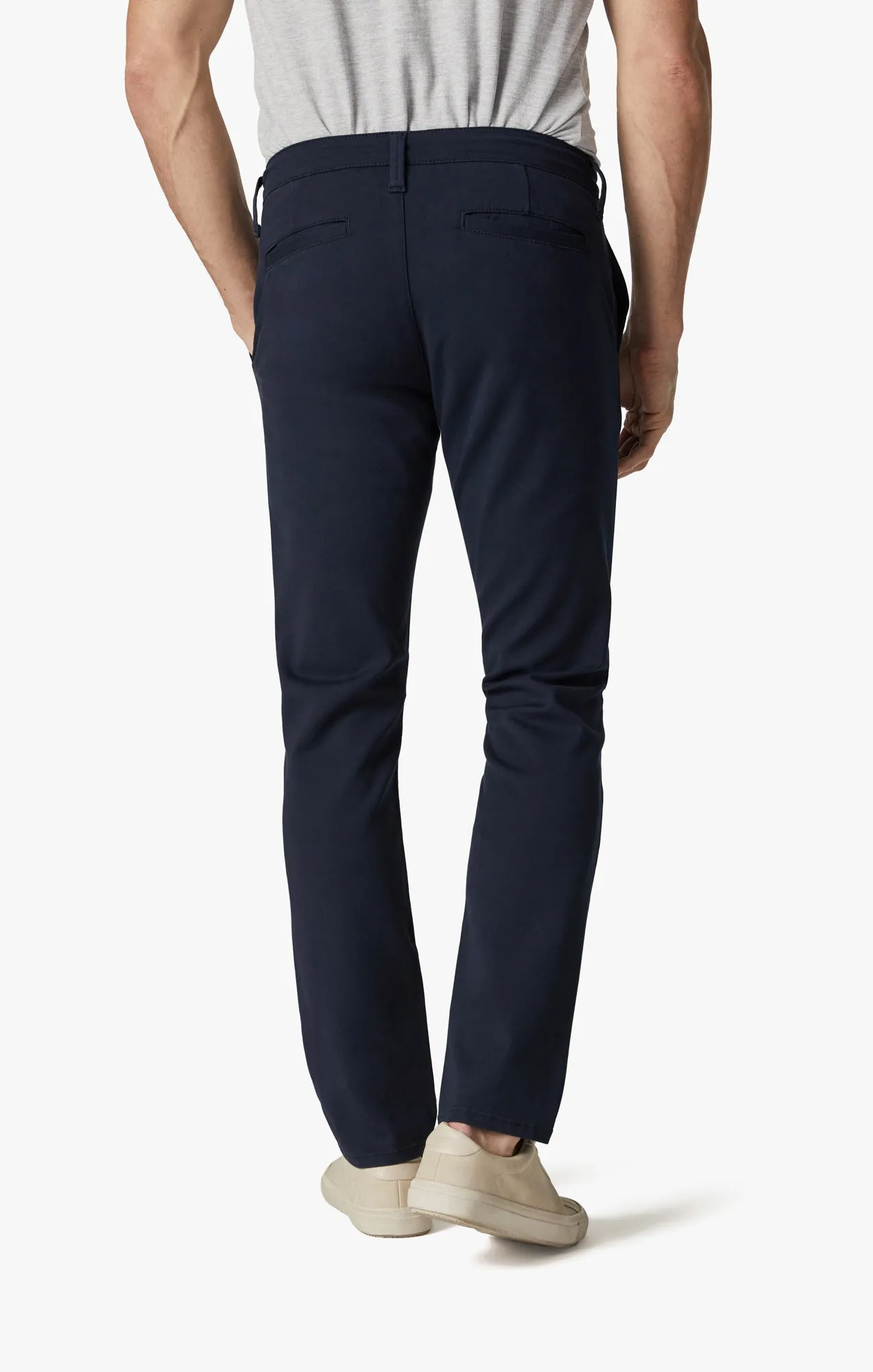 Verona Slim Leg Chino Pants In Night Sky High Flyer