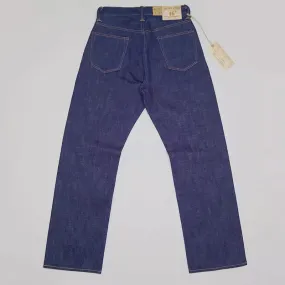 Vintage Red Line Selvage Denim Pants - Relaxed Fit Straight Leg