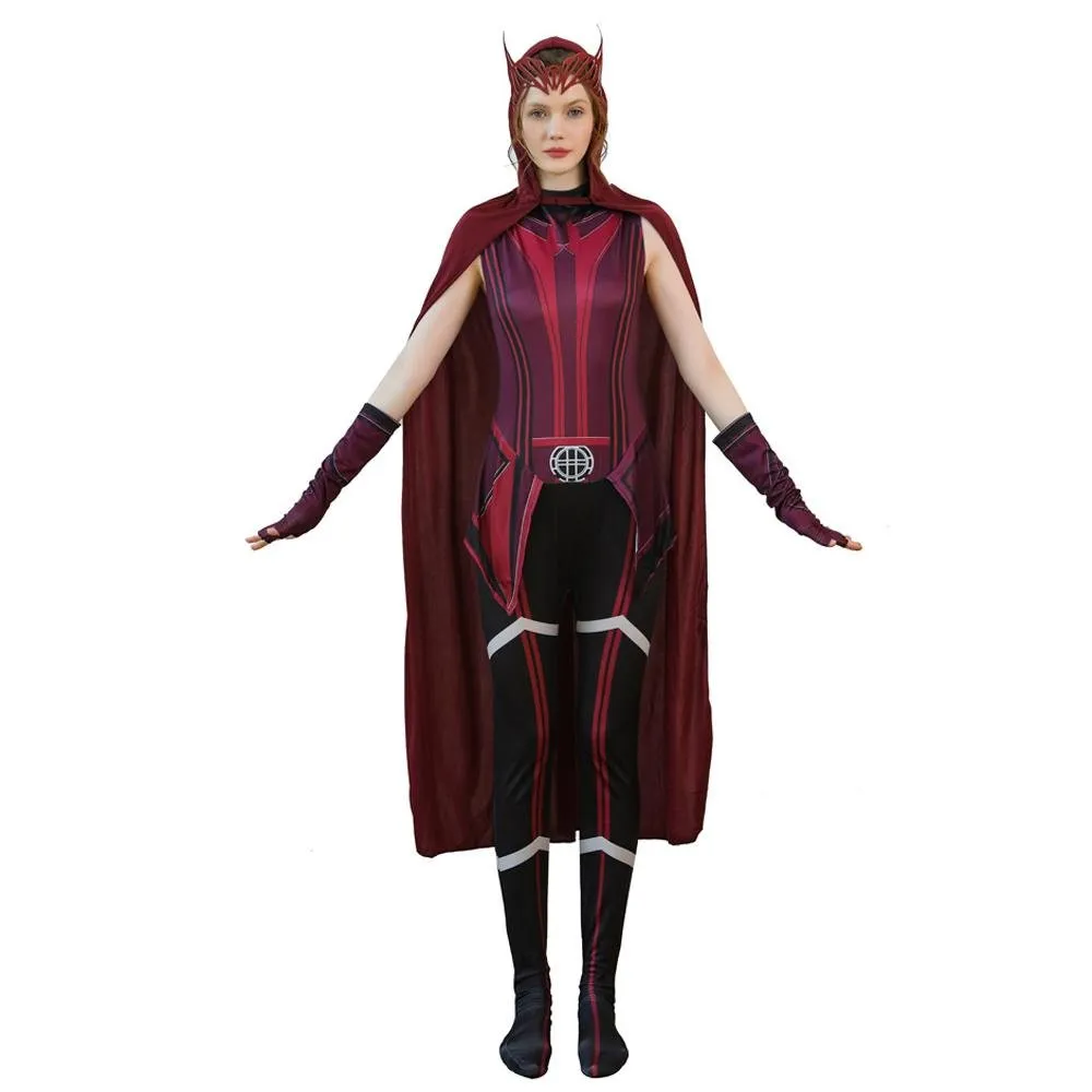 Wanda Scarlet Witch Hero Costume for Women