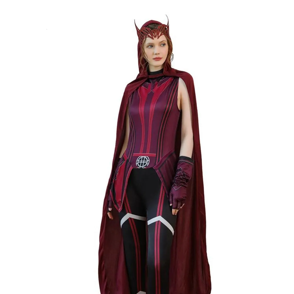 Wanda Scarlet Witch Hero Costume for Women