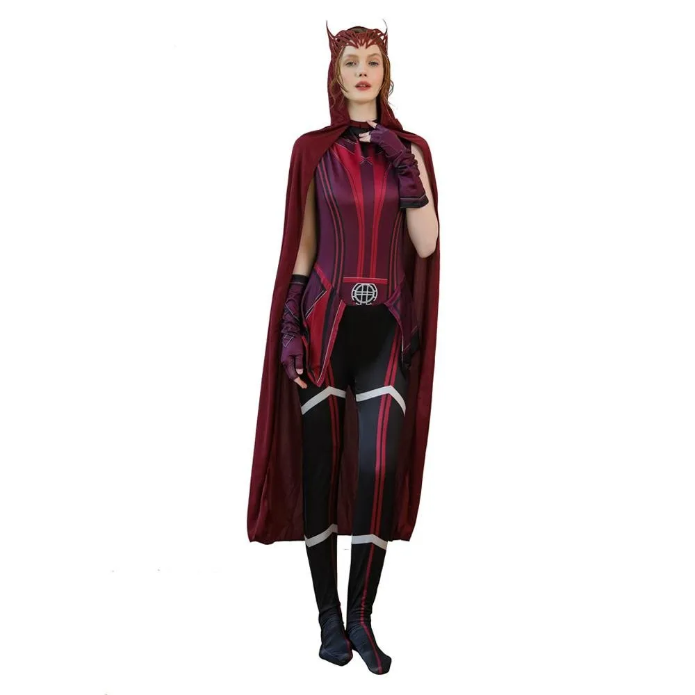 Wanda Scarlet Witch Hero Costume for Women