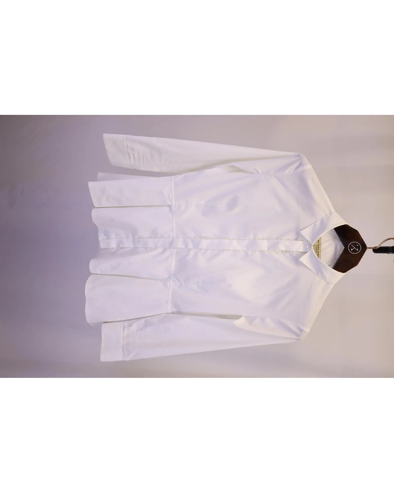 White Cotton Peplum Shirt - Lightweight and Comfortable